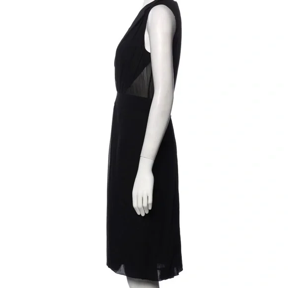 NWT Viktor & Rolf Black Sleeveless Silk Dress! - Picture 10 of 12